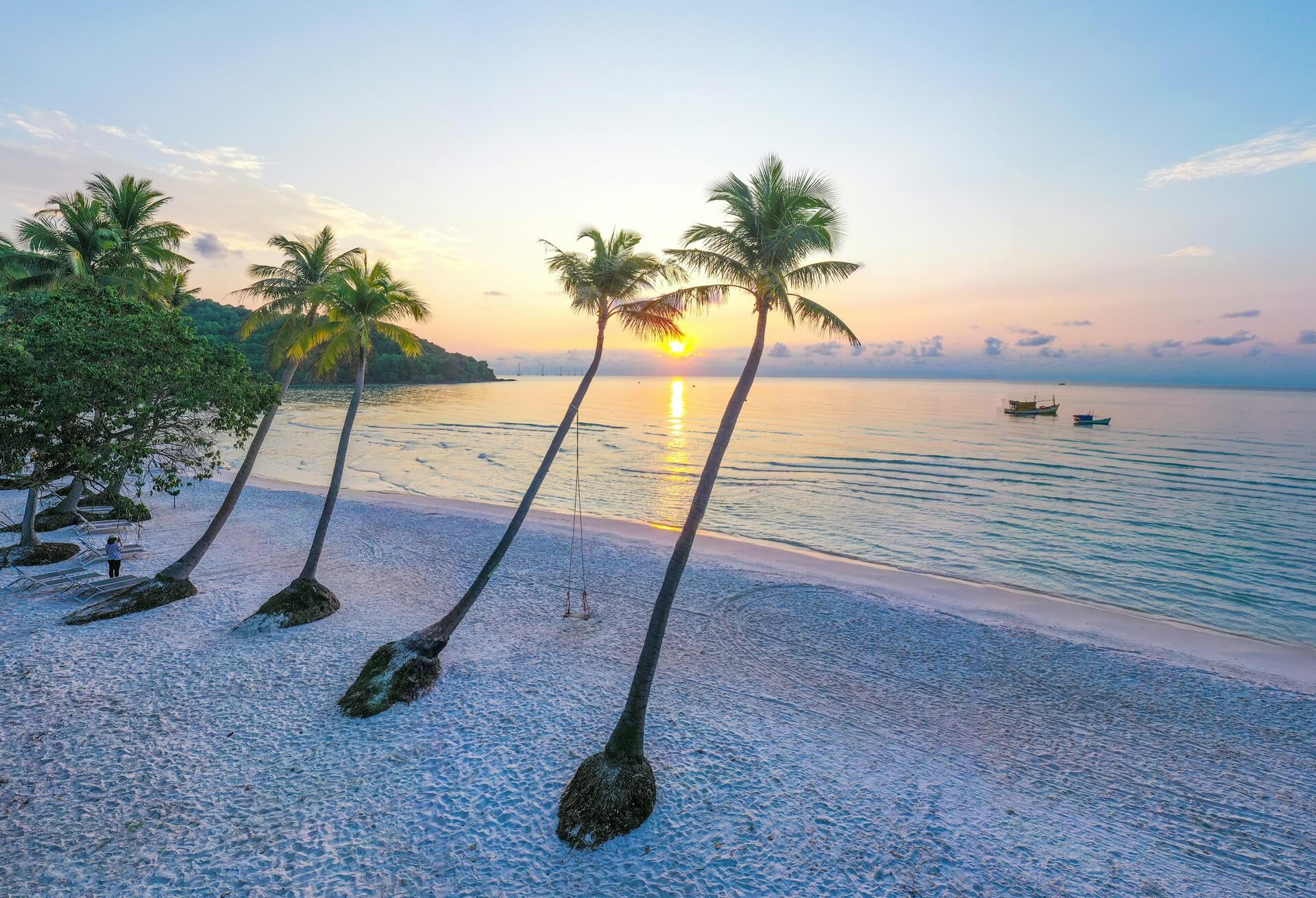 The sea of Phu Quoc Island